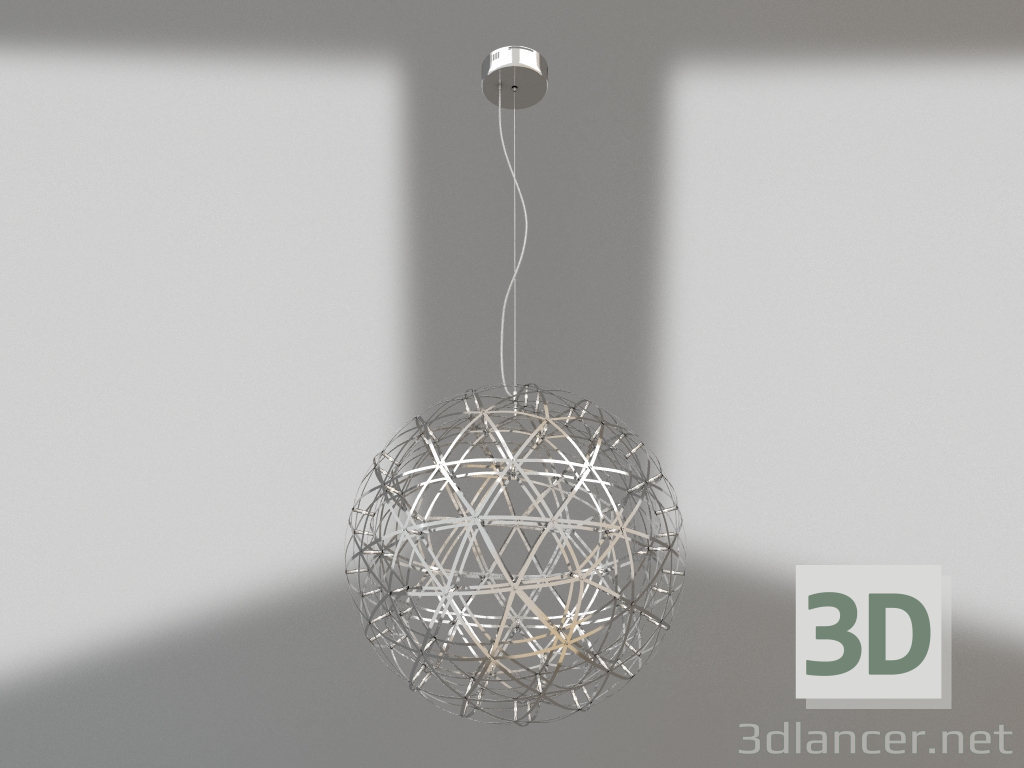 modello 3D Lampada a sospensione Ambra (FR5099PL-L45CH) - anteprima