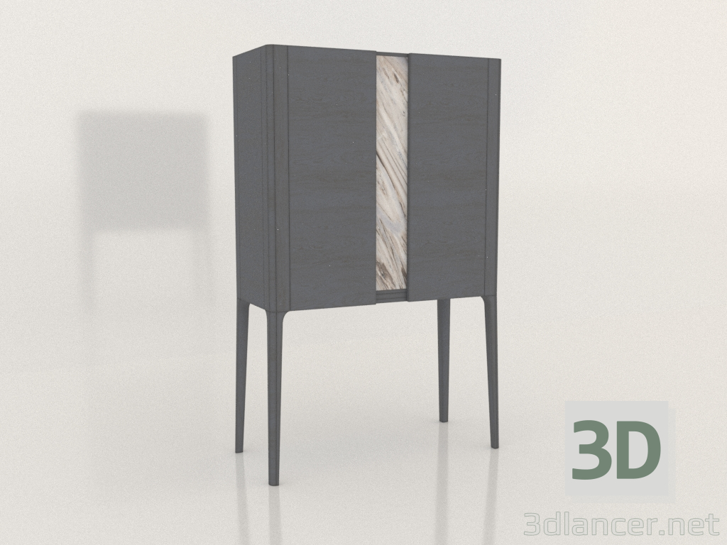 3D Modell Weinschrank (Selena) - Vorschau