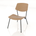 3d model Low chair Strain h77 - preview