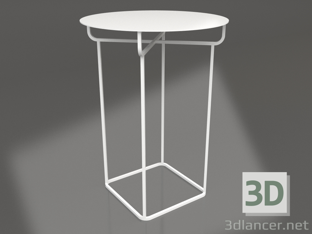 3D modeli Bar masası (Beyaz) - önizleme