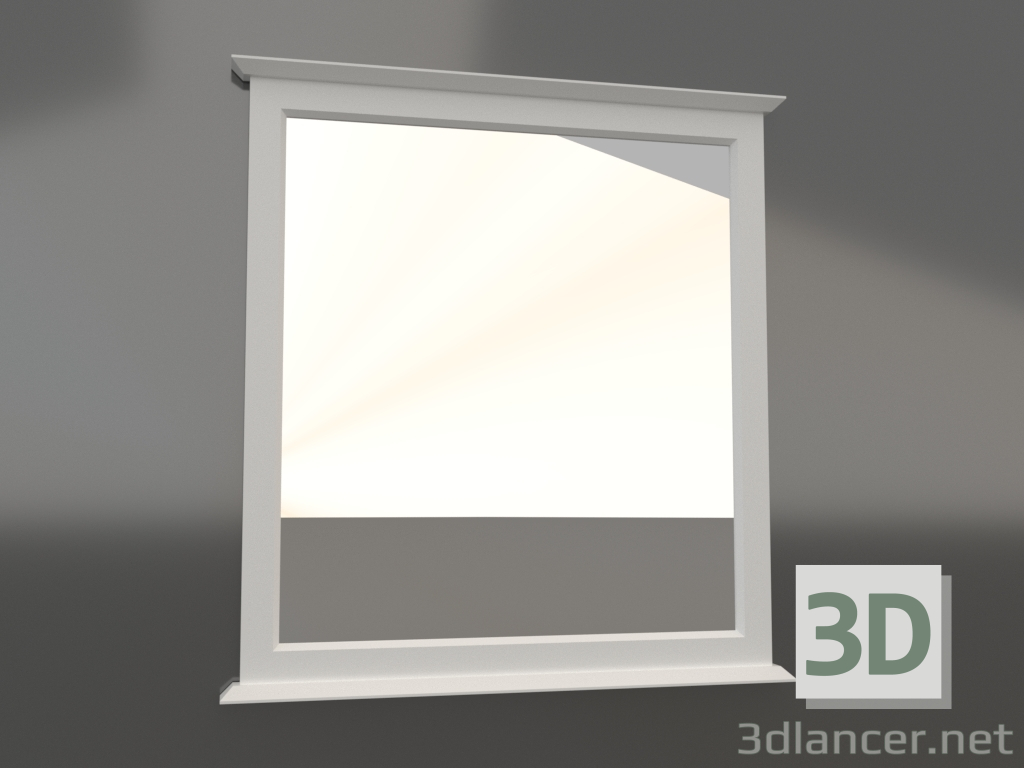 3d model Kantara 85 mirror (matte white) - preview