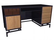 Writing desk (wenge drawers)