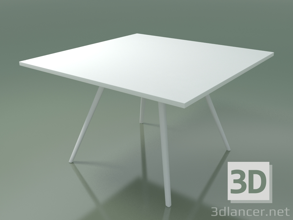 3D modeli Kare masa 5405 (H 74 - 119x119 cm, melamin N01, V12) - önizleme