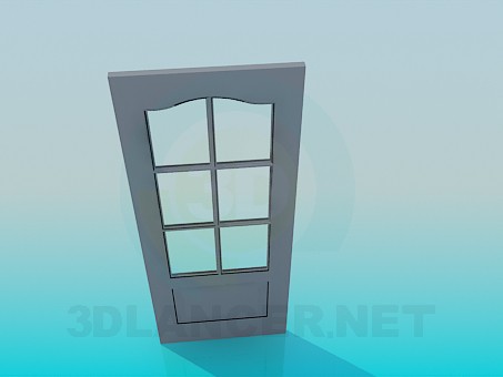 Modelo 3d Porta interior - preview