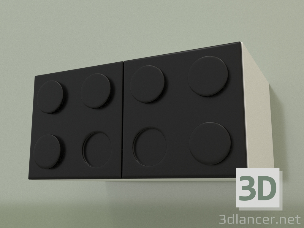 Modelo 3d Mezanino (Preto) - preview