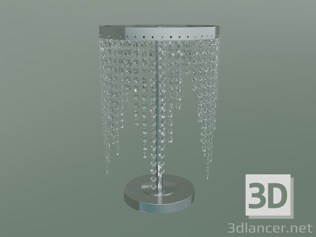 modello 3D Lampada da tavolo 80412-1 (cromo) - anteprima