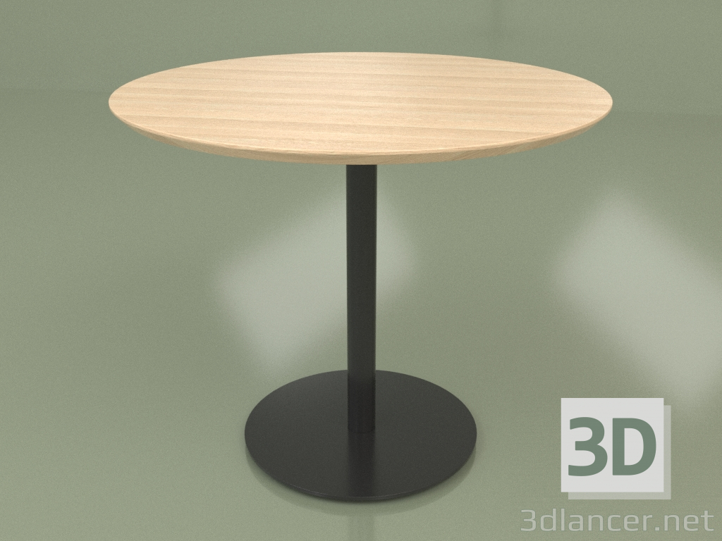 3d model Dining table Soul D 900 mm (black) - preview