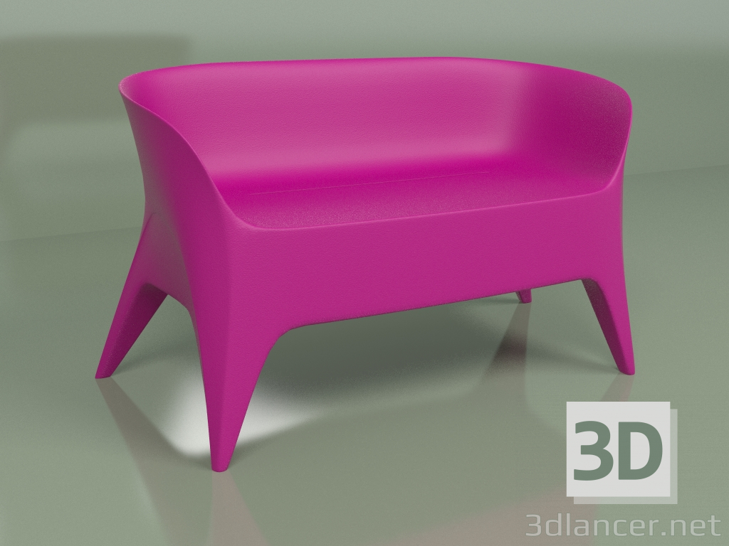 3D modeli Koltuk Obie Love (ahududu) - önizleme