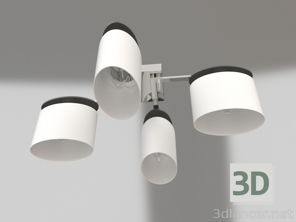 3d model Plafón Bice (FR5101-CL-04-CN) - vista previa