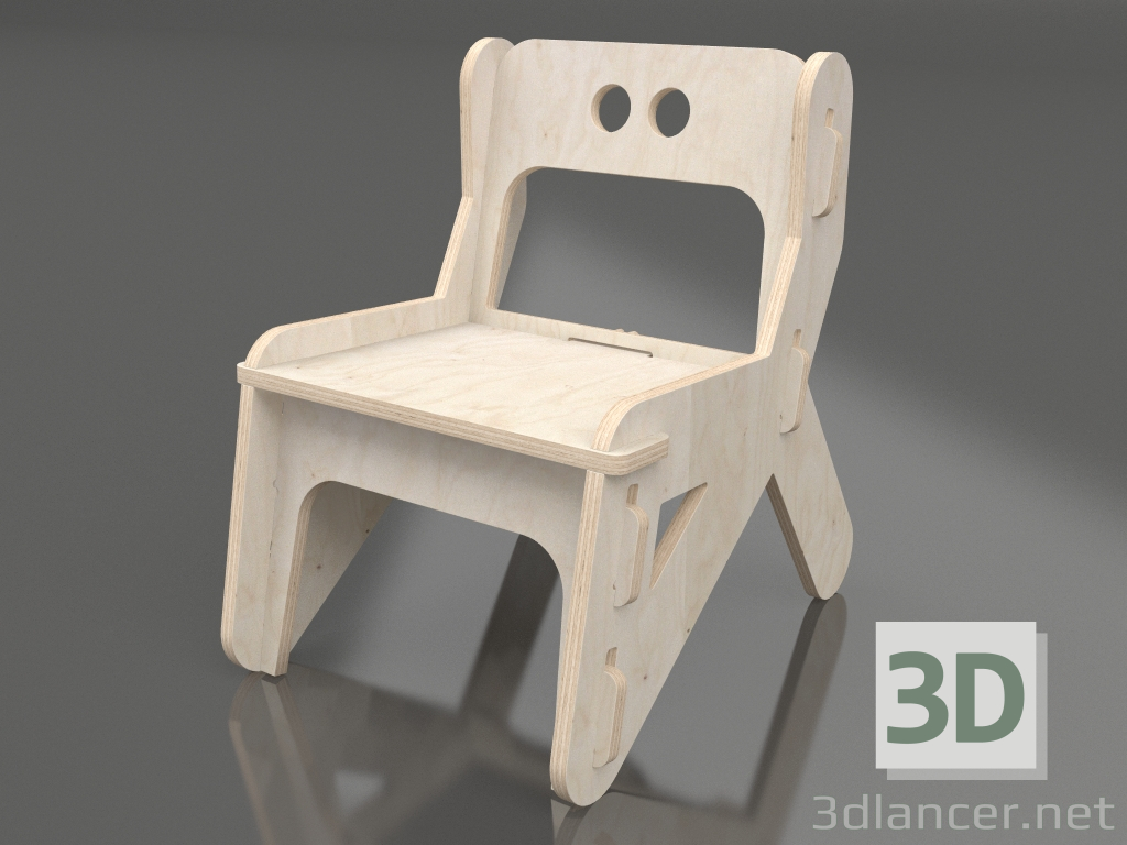 modèle 3D Chaise CLIC C (CNCCA0) - preview