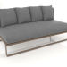 3d model Modular sofa, section 4 (Bronze) - preview