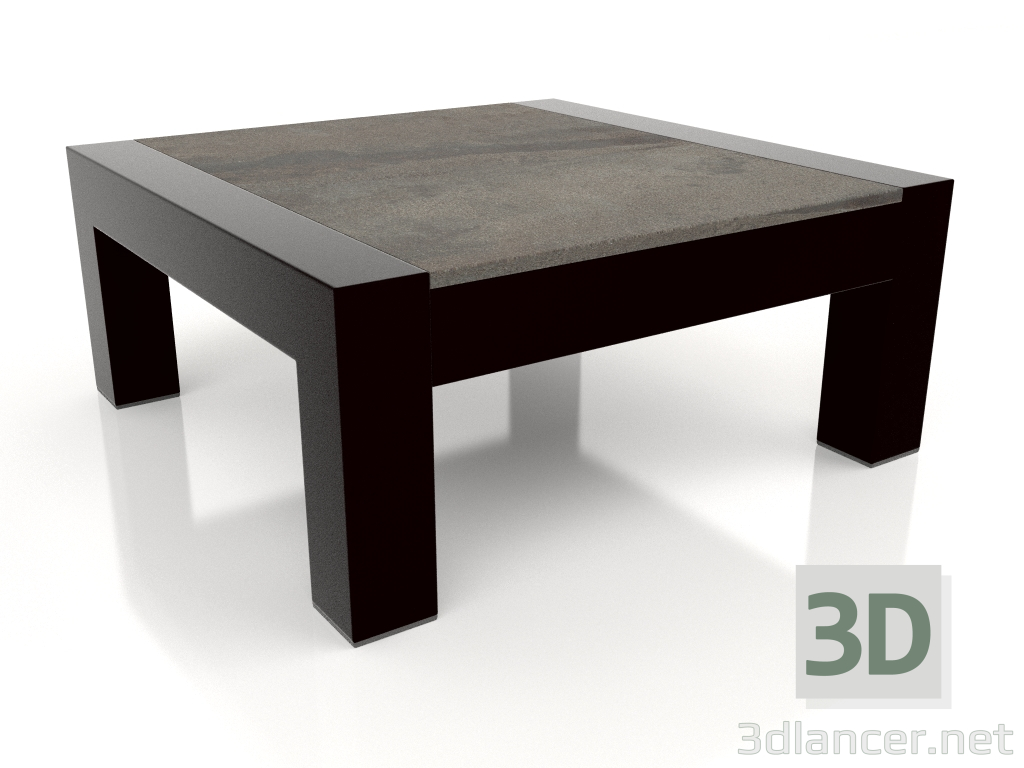 3d модель Боковой стол (Black, DEKTON Radium) – превью