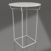 modèle 3D Table de bar (Gris) - preview