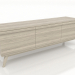 3D modeli TV dolabı 1500 mm (açık meşe) - önizleme