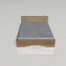 Modelo 3d Cama de casal - preview