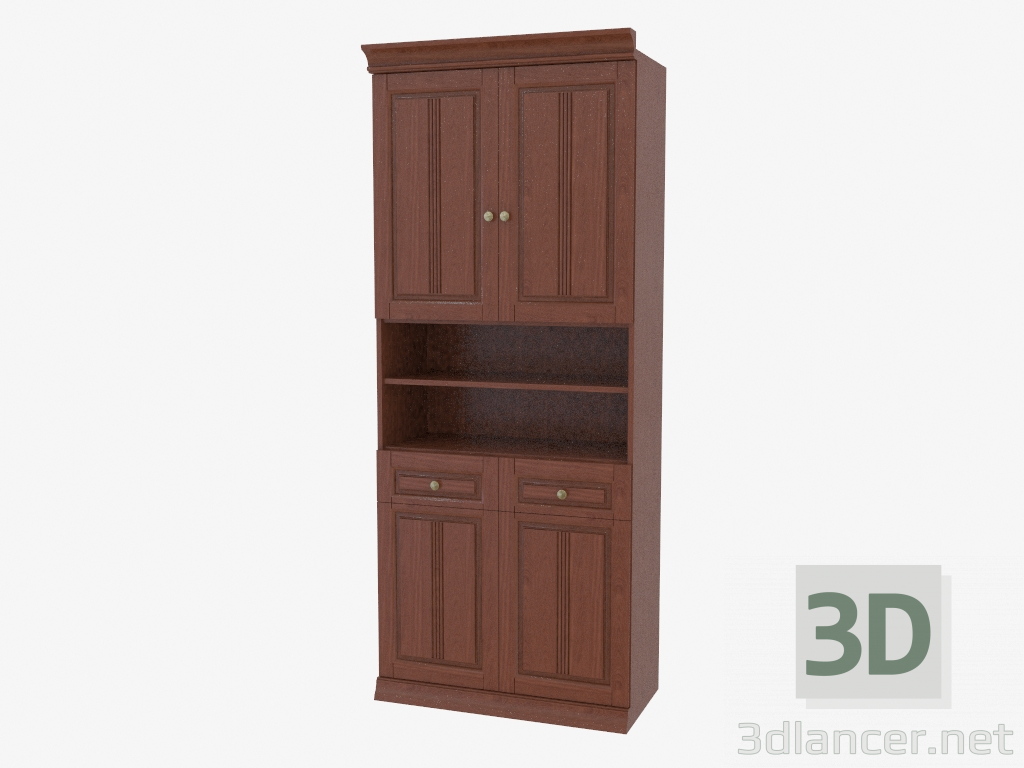 3d model Librería para armario (3841-18) - vista previa