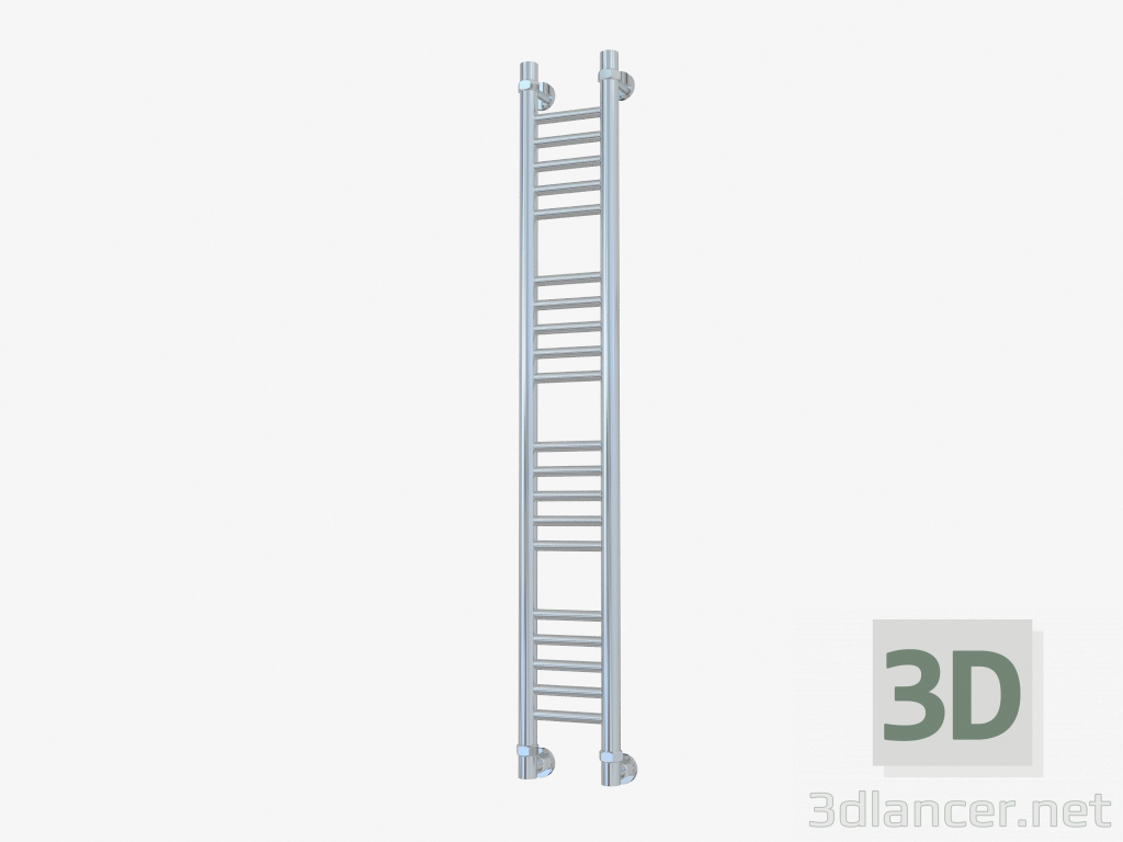 3d модель Полотенцесушитель Богема прямий (1200x150) – превью