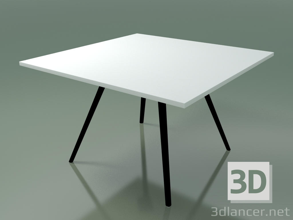 3d model Square table 5405 (H 74 - 119x119 cm, melamine N01, V39) - preview