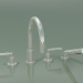 3d model Shower set for bathtub, for installation on a side (27 512 882-08) - preview