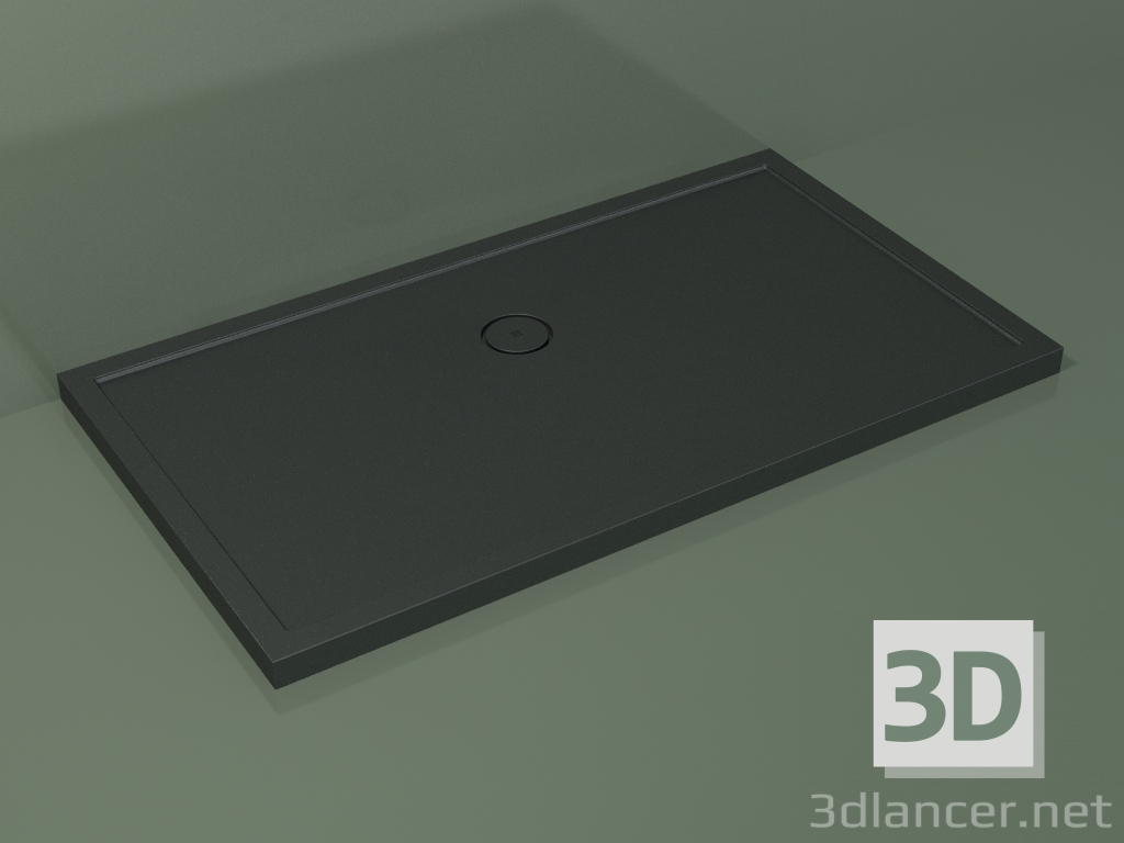 3d model Shower tray Medio (30UM0133, Deep Nocturne C38, 160x90 cm) - preview