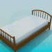 3d model Single bed - preview