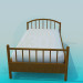 3d model Single bed - preview