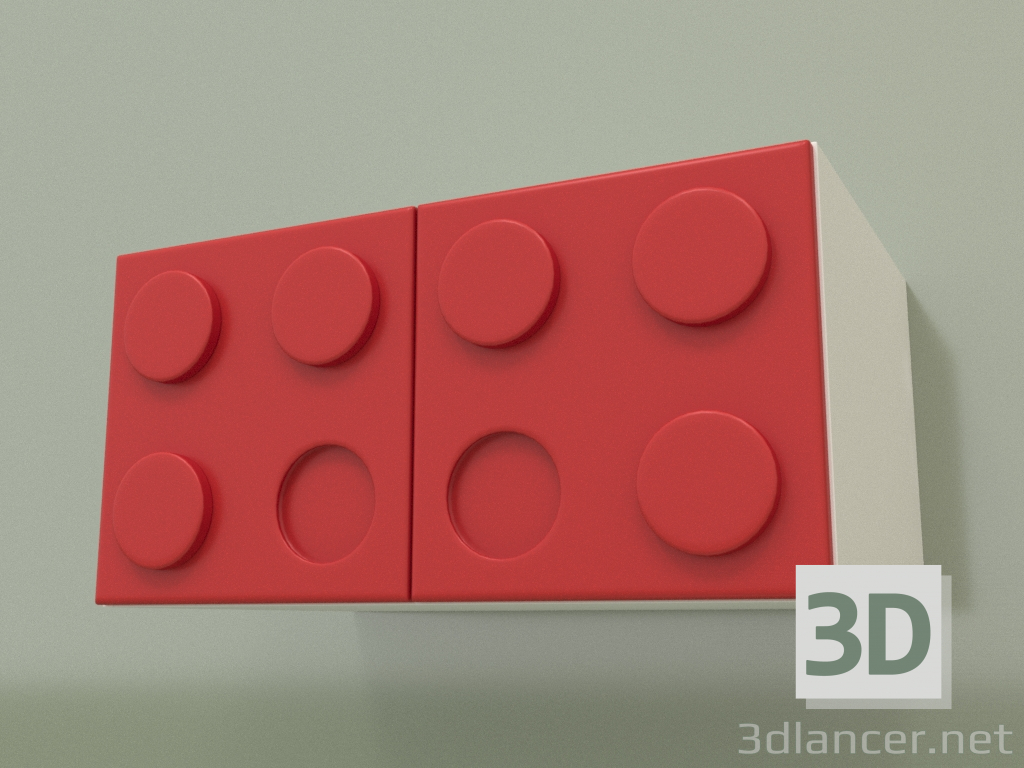 Modelo 3d Mezanino (pimentão) - preview