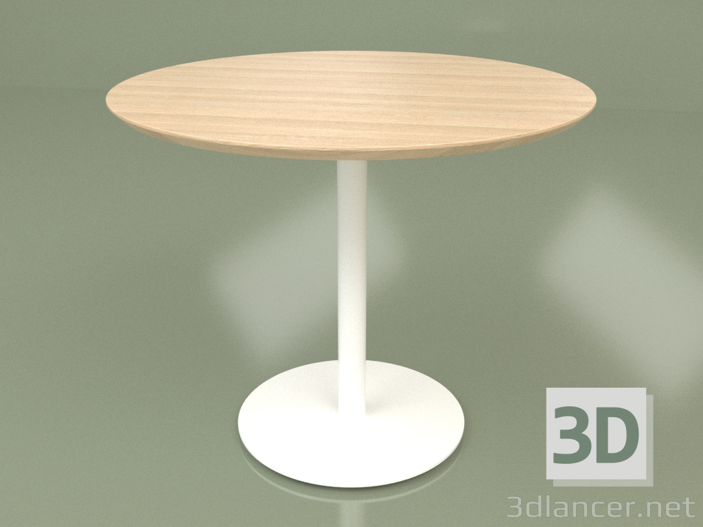 Modelo 3d Mesa de jantar Soul D 900 mm (branca) - preview