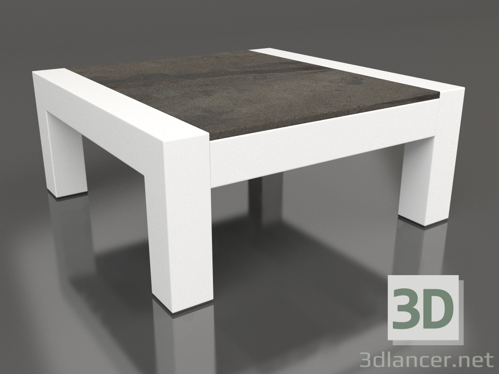 3D Modell Beistelltisch (Weiß, DEKTON Radium) - Vorschau