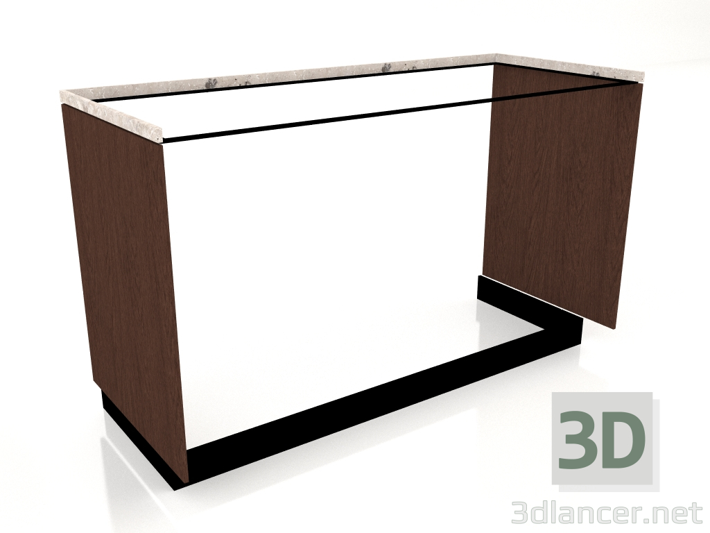 3d model Isla V2 (pared) en 60 marco 4 - vista previa