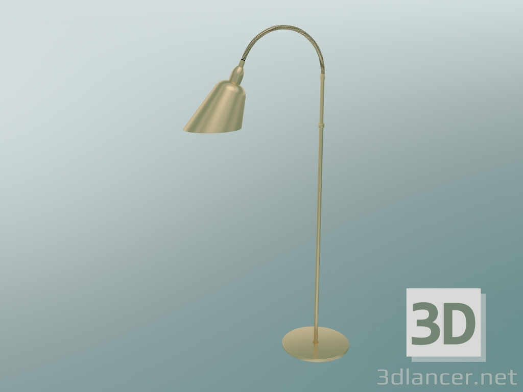 3d модель Торшер Bellevue (AJ7, Lacquered Brass) – превью