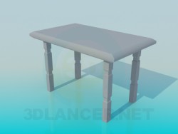 wooden table