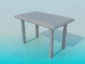 wooden table