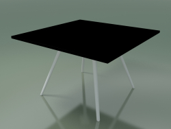 Table carrée 5405 (H 74 - 119x119 cm, mélamine N02, V12)