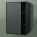 3d model Wall cabinet with 1 left door (8CUCBDS01, Deep Nocturne C38, L 48, P 36, H 72 cm) - preview