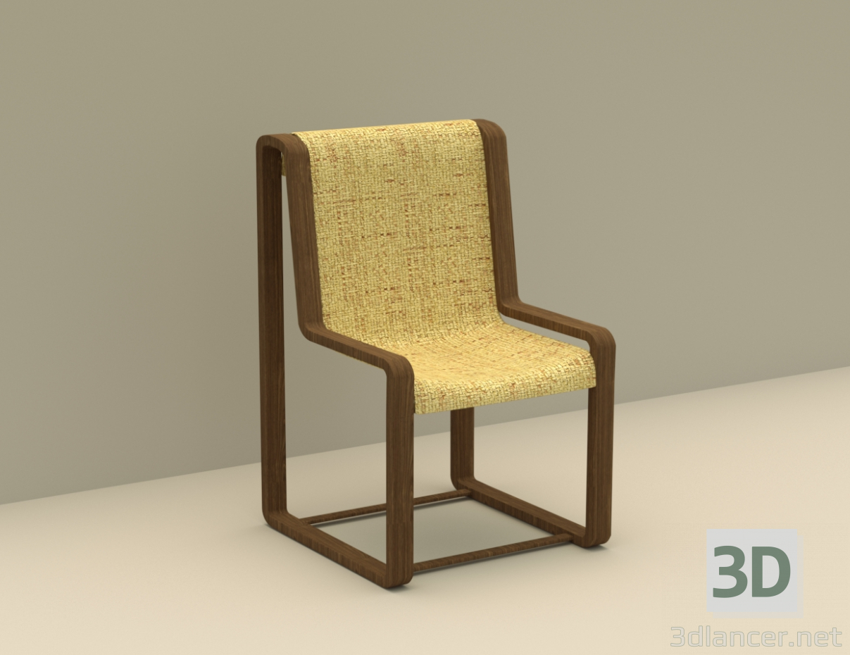 3d model Silla - vista previa