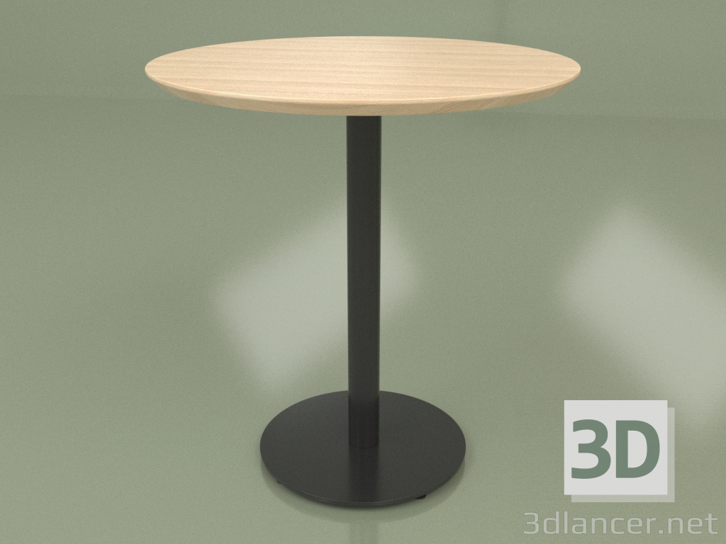 3d model Dining table Soul D 700 mm (black) - preview