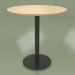 3d model Mesa de comedor Soul D 700 mm (negro) - vista previa