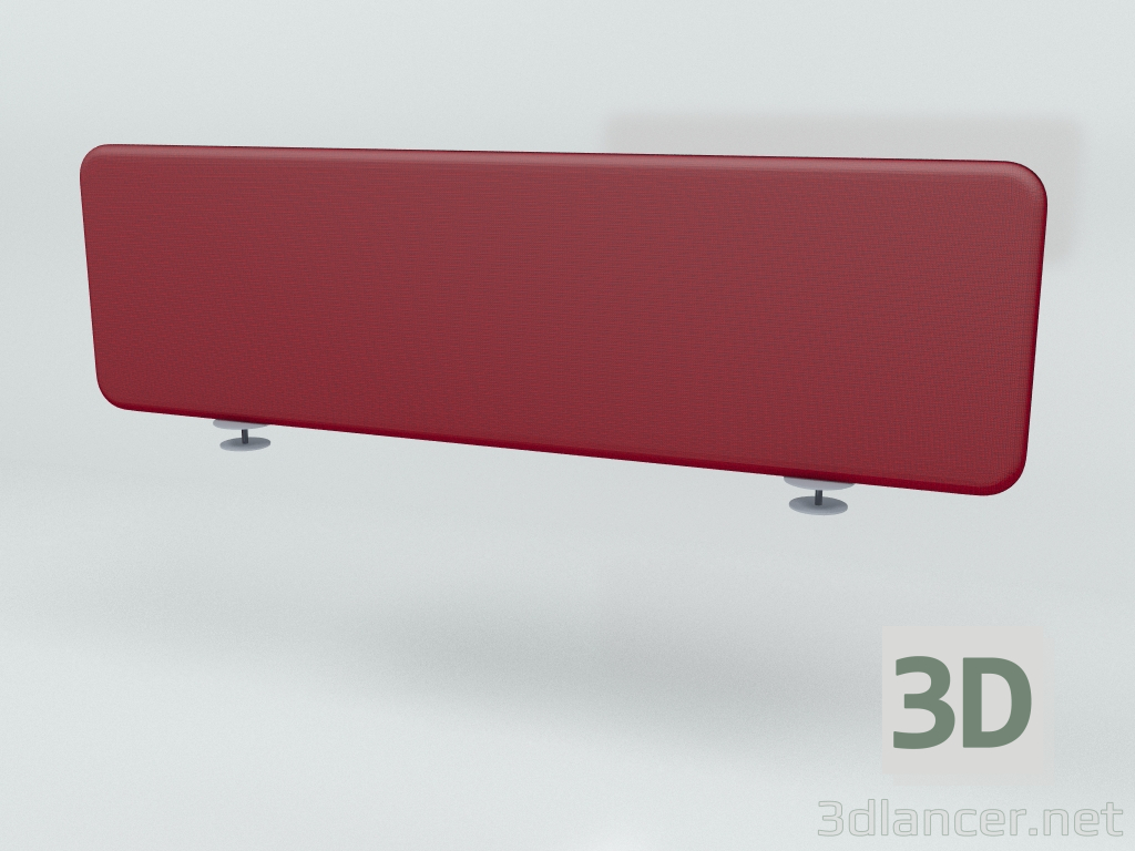 3D Modell Akustikleinwand Desk Bench Sonic ZUS12 (1190x350) - Vorschau