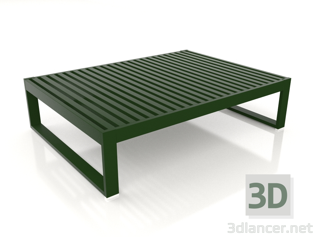 3d model Coffee table 121 (Bottle green) - preview