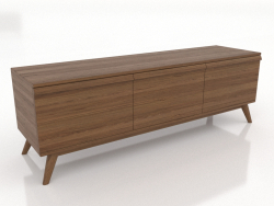 Meuble TV 1500 mm (noyer clair)