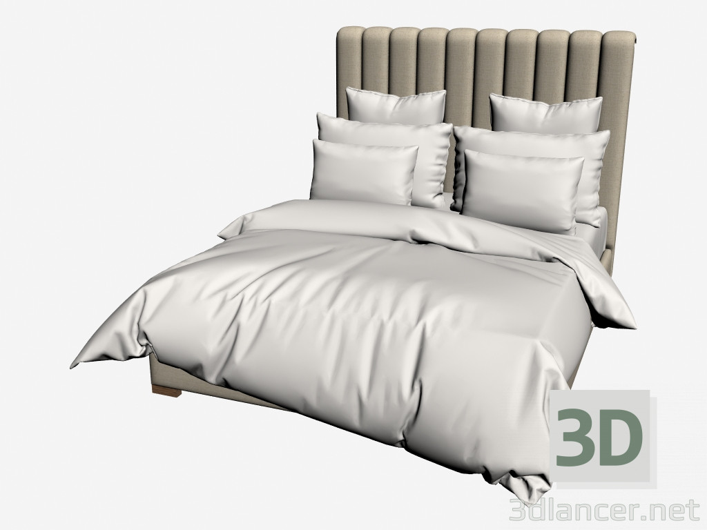 3d модель Кровать BOSTON QUEEN SIZE (202.003-F01) – превью