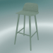 3d model Bar stool Nerd (75 cm, Petroleum) - preview