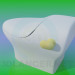 3d model WC - vista previa
