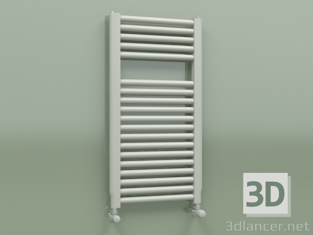 3d model Heated towel rail NOVO (764x400, Manhattan gray) - preview