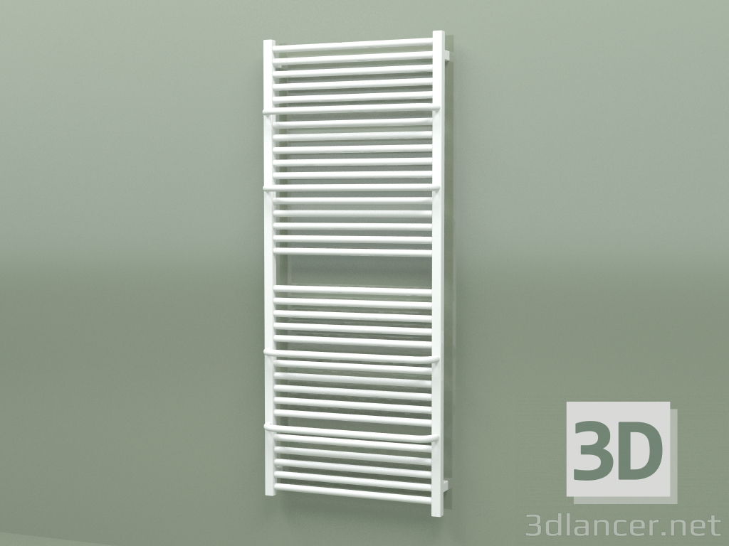 3d model Barra de toalla con calefacción Lima One (WGLIE146060-S8, 1460х600 mm) - vista previa