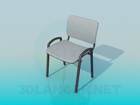 3d model Silla de oficina - vista previa