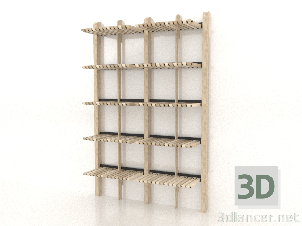 3d model Rack 1500 (option 2) - preview