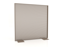 Aluminum partition 150x150 (Bronze)