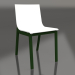 3d model Silla de comedor modelo 4 (Verde botella) - vista previa